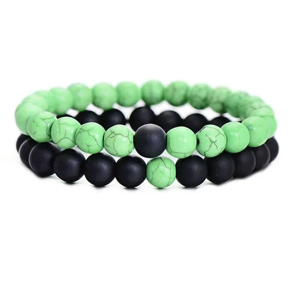 2 Pieces Set Couples Distance Bracelet 2 Pieces Set Couples Distance Bracelet