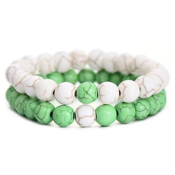 2 Pieces Set Couples Distance Bracelet 2 Pieces Set Couples Distance Bracelet