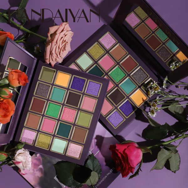 20 Colors Rose Eyeshadow Palette Rich Pigmented Shades For Stunning Eye Makeup Looks