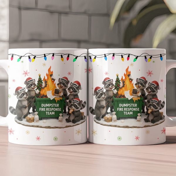 2025 Dumpster On Fire Response Team - Funny Exchange Gift For Coworker Team - Personalized Mug 2025 Dumpster On Fire Response Team - Funny Exchange Gift For Coworker Team - Personalized Mug