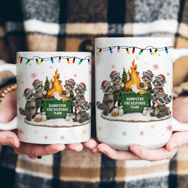 2025 Dumpster On Fire Response Team - Funny Exchange Gift For Coworker Team - Personalized Mug 2025 Dumpster On Fire Response Team - Funny Exchange Gift For Coworker Team - Personalized Mug