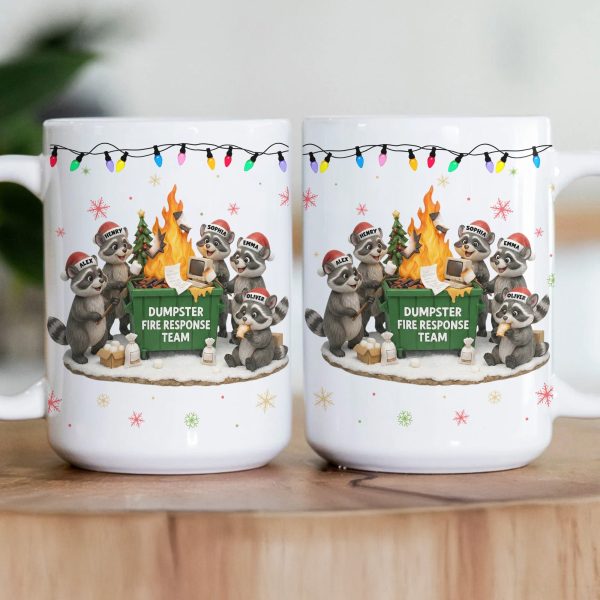 2025 Dumpster On Fire Response Team - Funny Exchange Gift For Coworker Team - Personalized Mug 2025 Dumpster On Fire Response Team - Funny Exchange Gift For Coworker Team - Personalized Mug