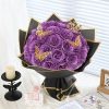 24-Piece Artificial Roses with Golden Butterflies – DIY Home and Wedding Decoration 24-Piece Artificial Roses with Golden Butterflies – DIY Home and Wedding Decoration