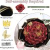 24-Piece Artificial Roses with Golden Butterflies – DIY Home and Wedding Decoration 24-Piece Artificial Roses with Golden Butterflies – DIY Home and Wedding Decoration