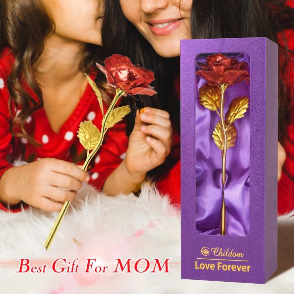 24K Gold Foil Rose Artificial Flower for Valentine’s Day and Special Occasions 24K Gold Foil Rose Artificial Flower for Valentine’s Day and Special Occasions