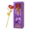 24K Gold Foil Rose Artificial Flower for Valentine’s Day and Special Occasions 24K Gold Foil Rose Artificial Flower for Valentine’s Day and Special Occasions