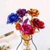 24K Gold Plated Rose Flower Luxury Gift for Lovers