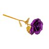 24K Gold Rose Flower for Valentine's Day and Gifts 24K Gold Rose Flower for Valentine's Day and Gifts