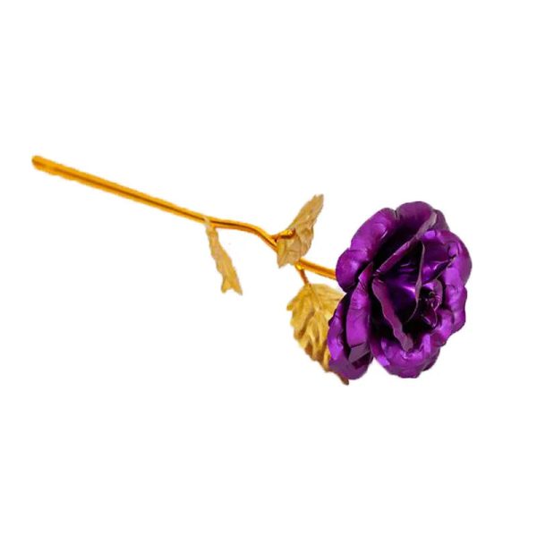24K Gold Rose Flower for Valentine's Day and Gifts 24K Gold Rose Flower for Valentine's Day and Gifts