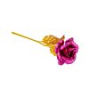 24K Gold Rose Flower for Valentine's Day and Gifts 24K Gold Rose Flower for Valentine's Day and Gifts