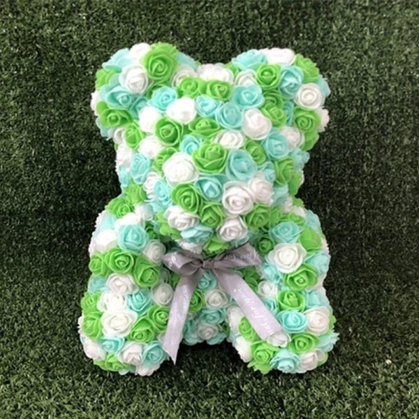 25-40cm Rose Teddy Bear – Handmade Flower Bear Gift for Valentine’s Day or Birthday 25-40cm Rose Teddy Bear – Handmade Flower Bear Gift for Valentine’s Day or Birthday