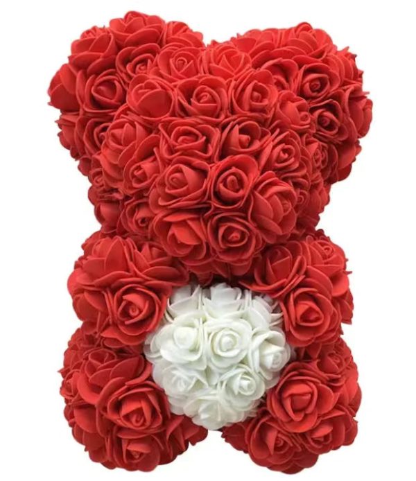 25-40cm Rose Teddy Bear – Handmade Flower Bear Gift for Valentine’s Day or Birthday 25-40cm Rose Teddy Bear – Handmade Flower Bear Gift for Valentine’s Day or Birthday
