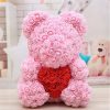 25-40cm Rose Teddy Bear – Handmade Flower Bear Gift for Valentine’s Day or Birthday 25-40cm Rose Teddy Bear – Handmade Flower Bear Gift for Valentine’s Day or Birthday