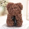 25 cm Rose Teddy Bear Artificial Foam Flower Gift 25 cm Rose Teddy Bear Artificial Foam Flower Gift