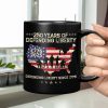 250 Years Of Defending Liberty Black Mug TH10 894683 250 Years Of Defending Liberty Black Mug TH10 894683
