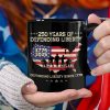 250 Years Of Defending Liberty Black Mug TH10 894683 250 Years Of Defending Liberty Black Mug TH10 894683