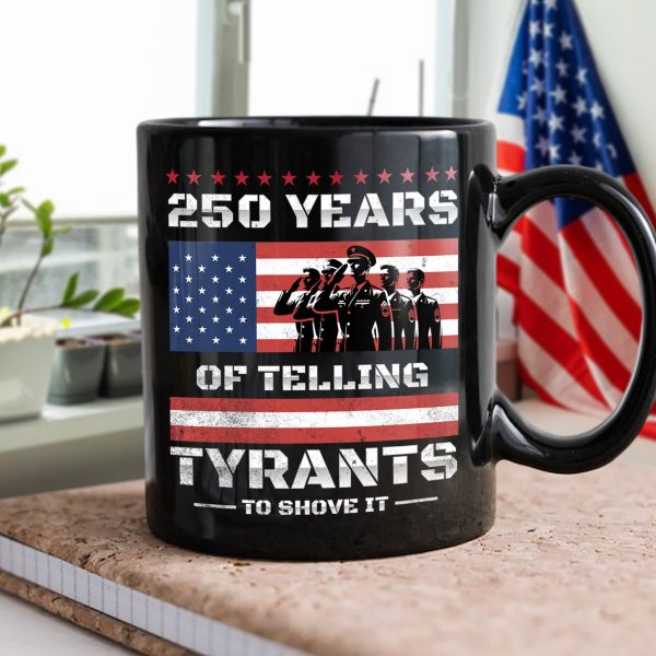250 Years USA 250th Anniversary America Celebration Black Mug CH07 896742 250 Years USA 250th Anniversary America Celebration Black Mug CH07 896742