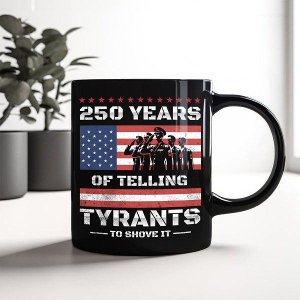 250 Years USA 250th Anniversary America Celebration Black Mug CH07 896742 250 Years USA 250th Anniversary America Celebration Black Mug CH07 896742