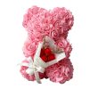 25cm Artificial Rose Bear with Gift Box 25cm Artificial Rose Bear with Gift Box