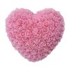 25cm Heart-Shaped Artificial Rose Bouquet for Valentine's Day, Wedding, and Home Decoration 25cm Heart-Shaped Artificial Rose Bouquet for Valentine's Day, Wedding, and Home Decoration