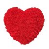 25cm Heart-Shaped Artificial Rose Bouquet for Valentine's Day, Wedding, and Home Decoration 25cm Heart-Shaped Artificial Rose Bouquet for Valentine's Day, Wedding, and Home Decoration