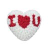 25cm Heart-Shaped Artificial Rose Bouquet for Valentine's Day, Wedding, and Home Decoration 25cm Heart-Shaped Artificial Rose Bouquet for Valentine's Day, Wedding, and Home Decoration