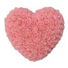 25cm Heart-Shaped Artificial Rose Bouquet for Valentine's Day, Wedding, and Home Decoration 25cm Heart-Shaped Artificial Rose Bouquet for Valentine's Day, Wedding, and Home Decoration