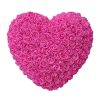 25cm Heart-Shaped Artificial Rose Bouquet for Valentine's Day, Wedding, and Home Decoration 25cm Heart-Shaped Artificial Rose Bouquet for Valentine's Day, Wedding, and Home Decoration