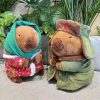 25cm Kapibara Plush Toy with Jacket Soft Stuffed Animal Doll for Gifts 25cm Kapibara Plush Toy with Jacket Soft Stuffed Animal Doll for Gifts