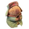 25cm Kapibara Plush Toy with Jacket Soft Stuffed Animal Doll for Gifts 25cm Kapibara Plush Toy with Jacket Soft Stuffed Animal Doll for Gifts