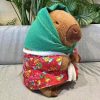 25cm Kapibara Plush Toy with Jacket Soft Stuffed Animal Doll for Gifts 25cm Kapibara Plush Toy with Jacket Soft Stuffed Animal Doll for Gifts