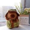 25cm Kapibara Plush Toy with Jacket Soft Stuffed Animal Doll for Gifts 25cm Kapibara Plush Toy with Jacket Soft Stuffed Animal Doll for Gifts