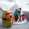 25cm Kapibara Plush Toy with Jacket Soft Stuffed Animal Doll for Gifts 25cm Kapibara Plush Toy with Jacket Soft Stuffed Animal Doll for Gifts