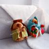 25cm Kapibara Plush Toy with Jacket Soft Stuffed Animal Doll for Gifts 25cm Kapibara Plush Toy with Jacket Soft Stuffed Animal Doll for Gifts
