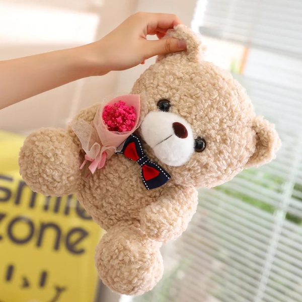 25cm Teddy Bear Plush Toy Cute Hug Bouquet Gift 25cm Teddy Bear Plush Toy Cute Hug Bouquet Gift