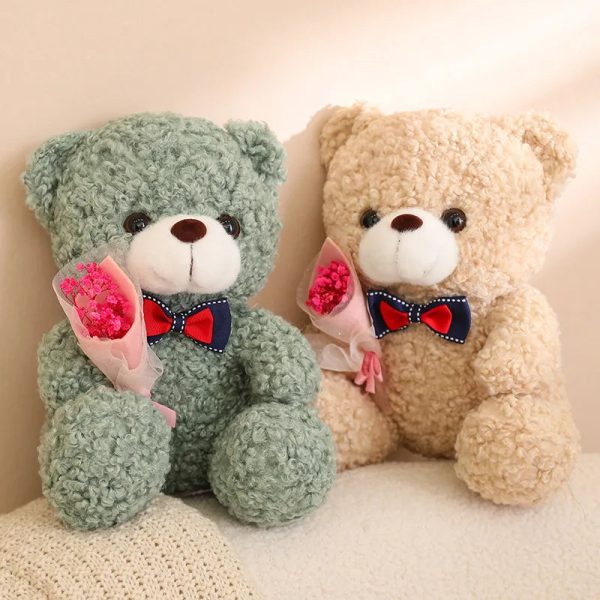 25cm Teddy Bear Plush Toy Cute Hug Bouquet Gift 25cm Teddy Bear Plush Toy Cute Hug Bouquet Gift