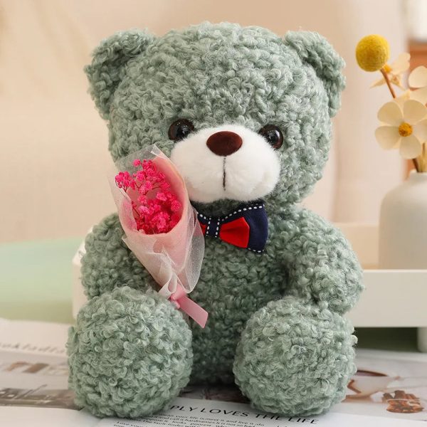 25cm Teddy Bear Plush Toy Cute Hug Bouquet Gift 25cm Teddy Bear Plush Toy Cute Hug Bouquet Gift