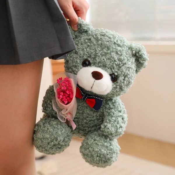 25cm Teddy Bear Plush Toy Cute Hug Bouquet Gift 25cm Teddy Bear Plush Toy Cute Hug Bouquet Gift
