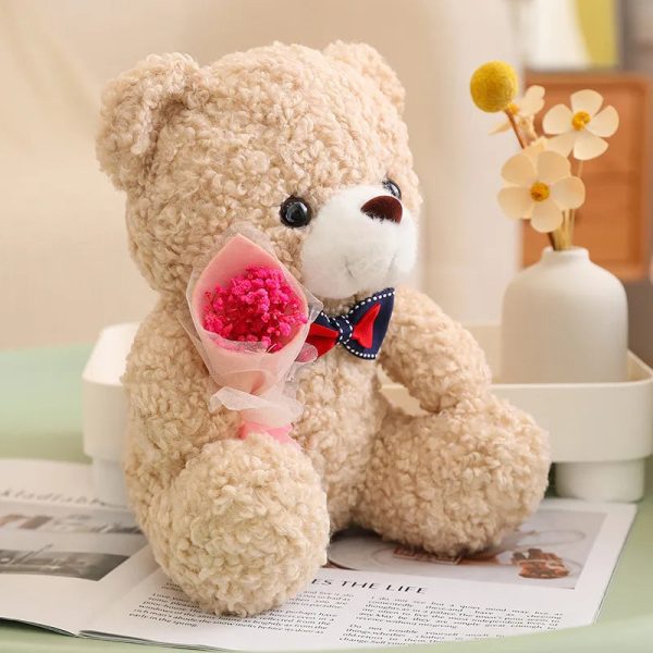 25cm Teddy Bear Plush Toy Cute Hug Bouquet Gift 25cm Teddy Bear Plush Toy Cute Hug Bouquet Gift