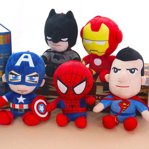 27 cm Superhero Plush Stuffed Doll Soft Toy for Kids 27 cm Superhero Plush Stuffed Doll Soft Toy for Kids