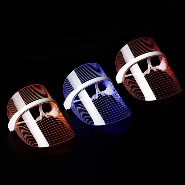 3 Colors LED Light Anti-aging Therapy Face Mask 3 Colors LED Light Anti-aging Therapy Face Mask