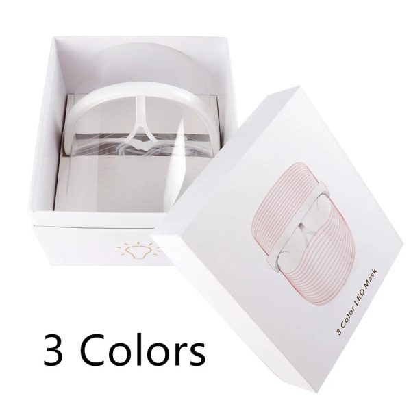 3 Colors LED Light Anti-aging Therapy Face Mask 3 Colors LED Light Anti-aging Therapy Face Mask