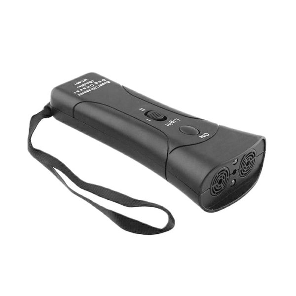 3-in-1 Anti-Barking Device Ultrasonic Repeller & LED Light 3-in-1 Anti-Barking Device Ultrasonic Repeller & LED Light