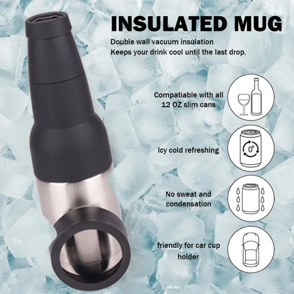 3 In 1 Stainless Insulated Bottle Holder 3 In 1 Stainless Insulated Bottle Holder