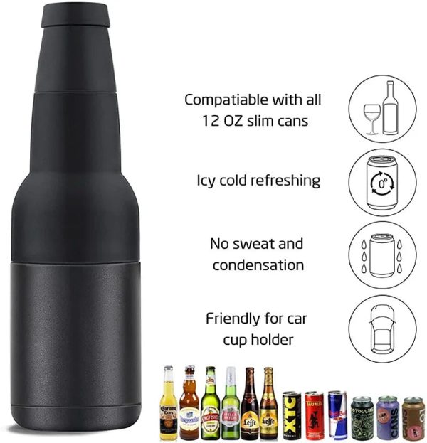 3 In 1 Stainless Insulated Bottle Holder 3 In 1 Stainless Insulated Bottle Holder
