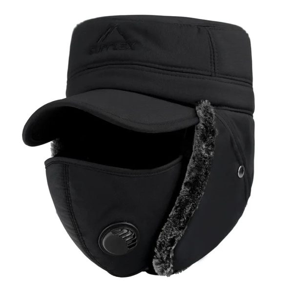3 In 1 Thermal Face Mask Earmuffs Cap 3 In 1 Thermal Face Mask Earmuffs Cap