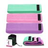 3-Piece Fitness Resistance Rubber Bands