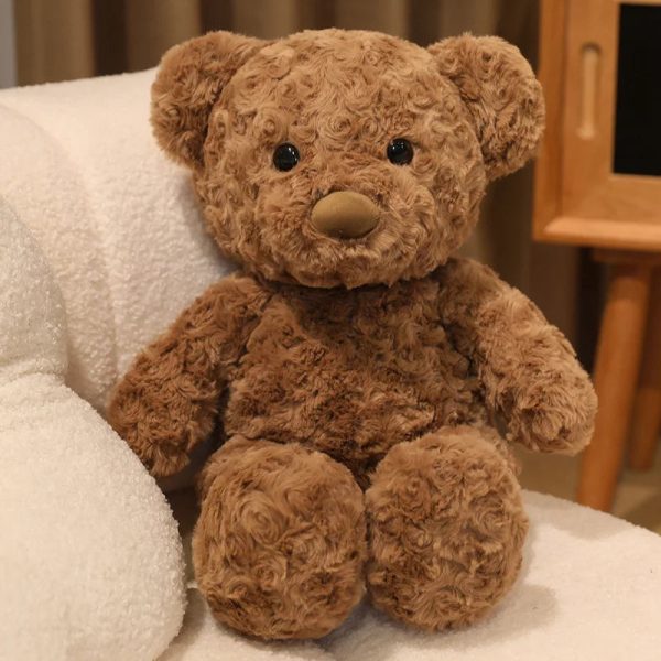 30cm Brown Curly Teddy Bear Plush Soft Stuffed Toy 30cm Brown Curly Teddy Bear Plush Soft Stuffed Toy