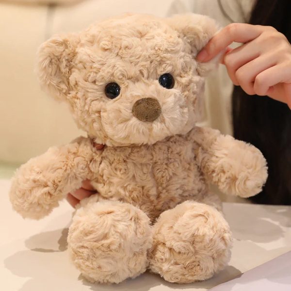 30cm Brown Curly Teddy Bear Plush Soft Stuffed Toy 30cm Brown Curly Teddy Bear Plush Soft Stuffed Toy