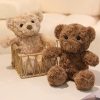 30cm Twisted Teddy Bear Plush Toy Soft Stuffed Animal for Kids 30cm Twisted Teddy Bear Plush Toy Soft Stuffed Animal for Kids